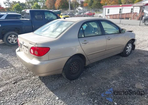 2007 Toyota Corolla Le from USA, damaged, VIN 2T1BR32E37C806617